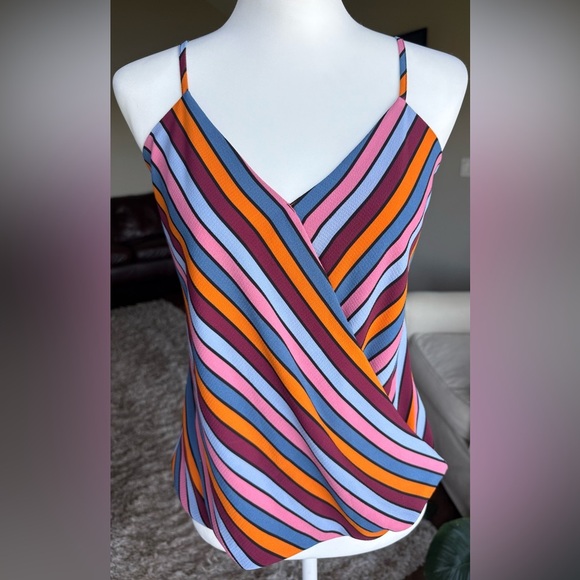 Allison Joy Tops - Allison Joy XS Multicolor Striped Camisole
